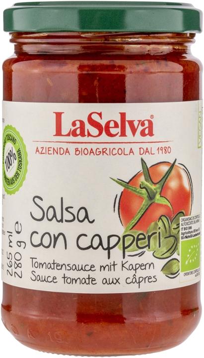 La Selva Salsa con Capperi - Salsa di pomodoro con capperi (280 g)