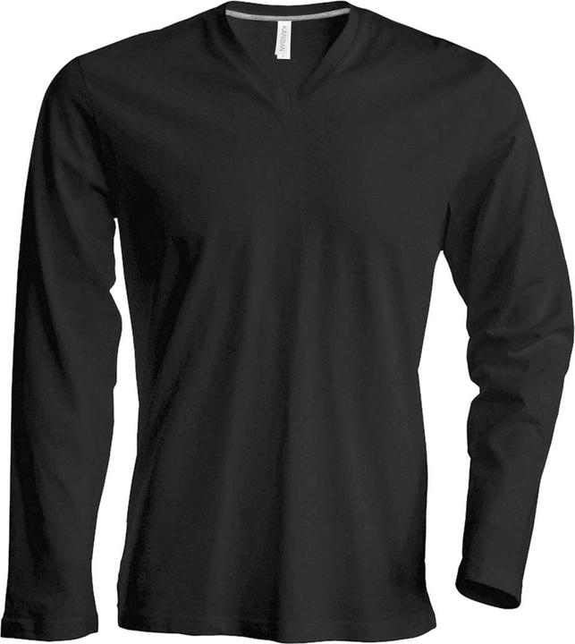 Produktbild Kariban TShirt Slim Fit Langarm VAusschnitt (4XL)