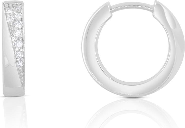 Actual product image Muau Creoles (White gold)