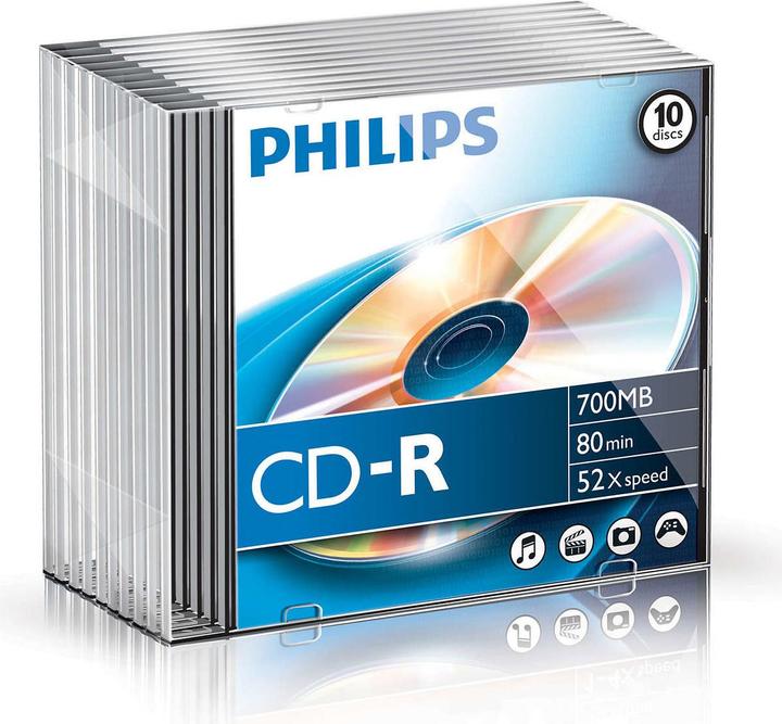 Produktbild Philips Cd-R (10 x)