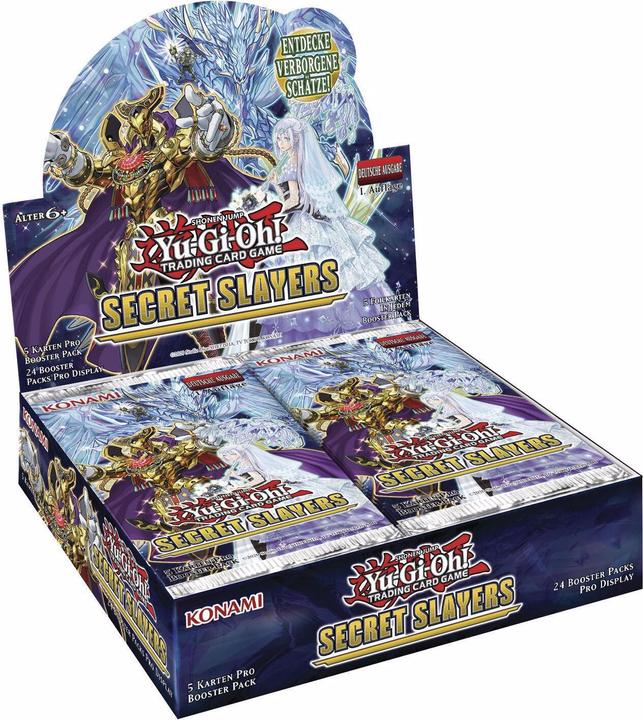 Image du produit Yu-Gi-Oh Cartes à collectionner! Présentoir des tueuses secrètes (Allemand, Affichage du booster)