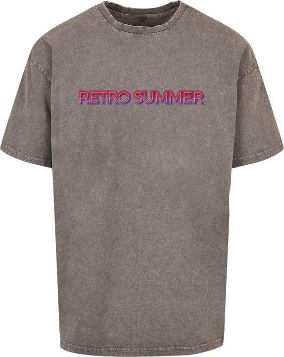 Produktbild Merchcode Summer - Retro Acid Washed Oversize Tee - 116339 (XS)