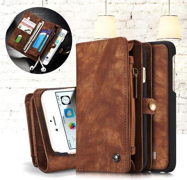 Productafbeelding Caseme Leren portemonnee met plastic omslag (Apple iPhone 6, Apple iPhone 6s)
