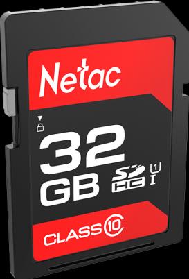 Actual product image Netac P600 SDHC 32GB U1/C10 up to 80MB/s (32 GB, SD)