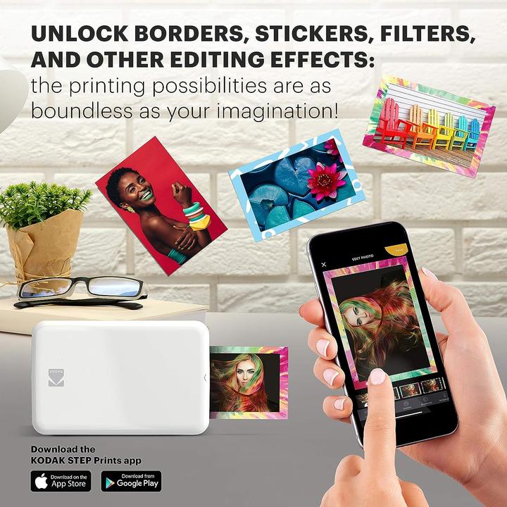 Produktbild Kodak Kabelloser mobiler Fotodrucker (Farbe)