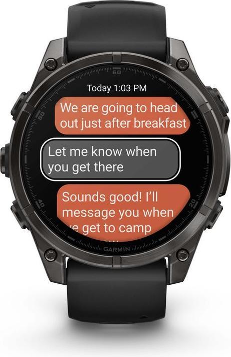 Immagine prodotto Garmin Fenix 8 AMOLED Sapphire Titan (47 mm)