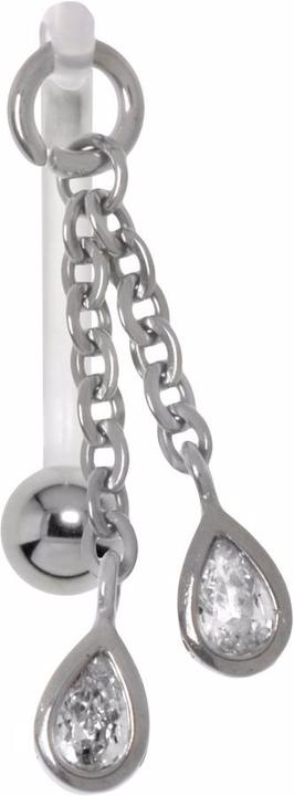 Produktbild Bijouteria Intimpiercing (Bioplast, Chirurgenstahl 316L, Zirkonia)