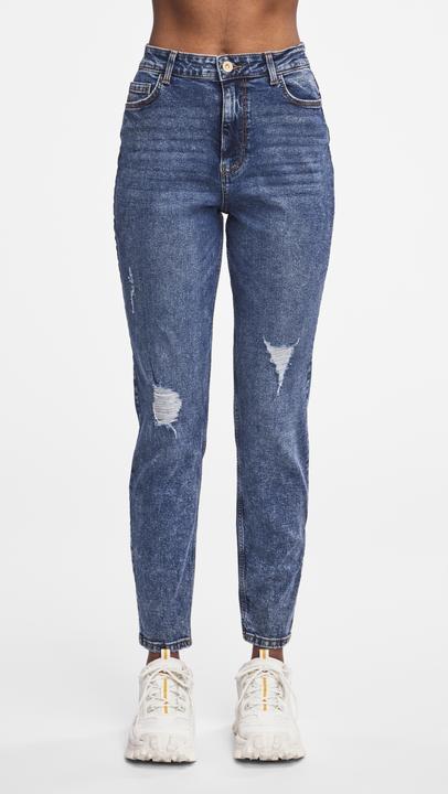 Actual product image Pieces High Waist Mom Jeans (S)