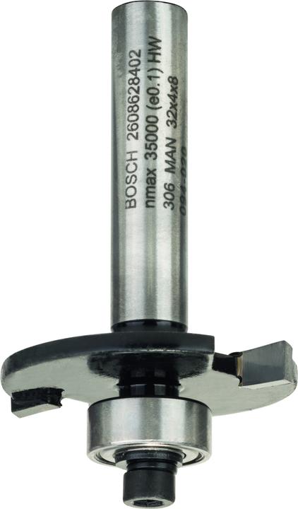 Bosch Professional Zubehör Scheibennutfräser, 8 mm, D1 32 mm, L 4 mm, G 51 mm