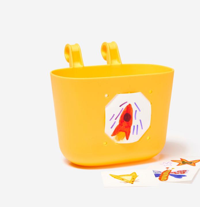 Produktbild Btwin Fahrradkorb Lenkerkorb Kinder gelb (5 l)