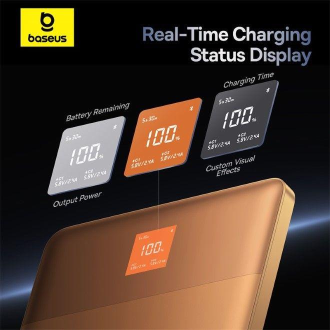 Actual product image Baseus Blade2 Series Fast Charge Powerbank 65W 12000mAh (12000 mAh, 65 W)