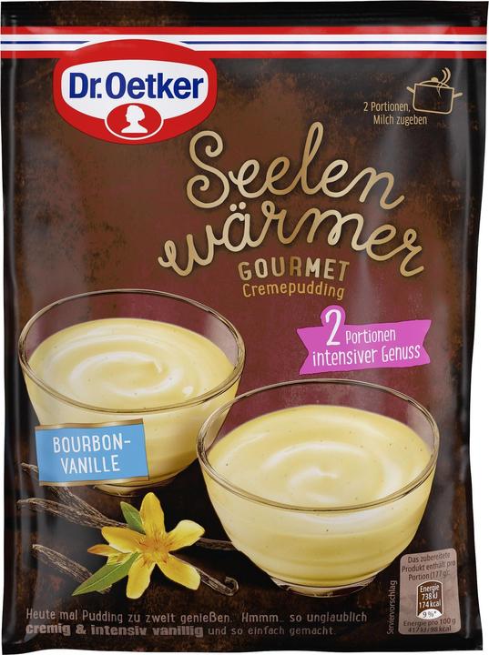 Actual product image Dr. Oetker Pudding Soul Warmer Gourmet, Bourbon Vanilla (55 g)