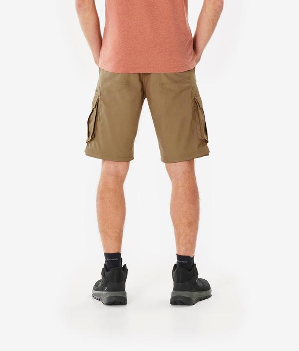 Produktbild Forclaz Zip-Off-Hose Cargohose Herren Trekking Backpacking - Travel 500 braun (46)