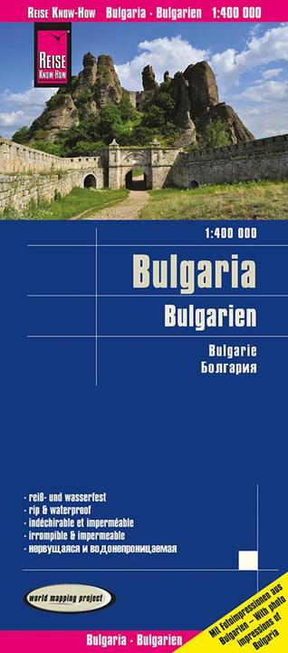 Immagine prodotto mappa Bulgaria 1 : 400.000 400000