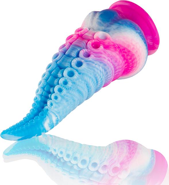 Produktbild Epic Scylla Blauer Tentakel-Dildo, Kleine Grösse