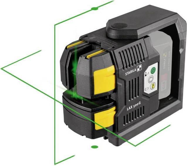 Immagine prodotto Stabila LAX 500 G Kreuzlinienlaser ohne Akku Reichweite (max.): 40 m