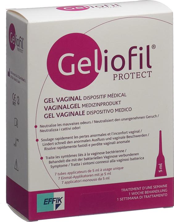 Produktbild Geliofil Vaginalgel Medizinprodukt (7x5ml) (35 ml, Intimgel)