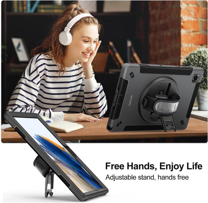Image du produit 4smarts Grip pour boîtier durci (iPad Pro 12.9 2020 (4. Gen), iPad Pro 12.9 2022 (6e génération), iPad Pro 12.9 2021 (5ème génération), iPad Pro 12.9 2018 (3. Gen))