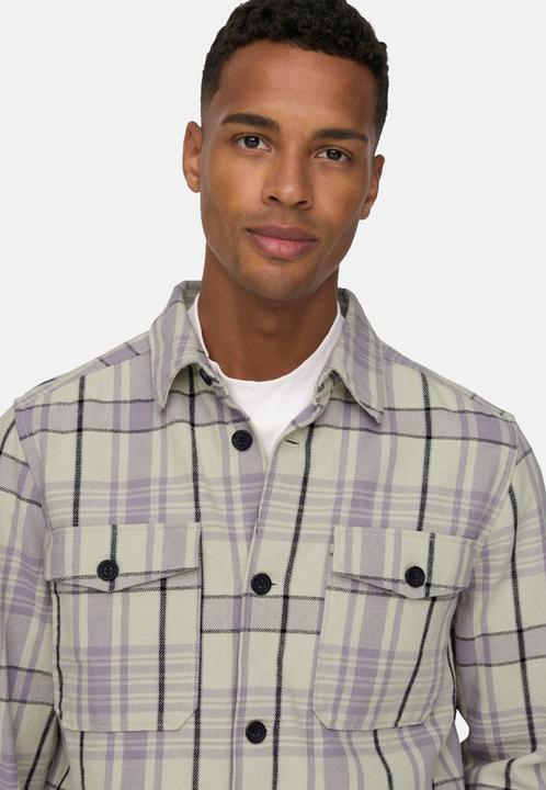 Image du produit Only & Sons Onsmilo Ovr Ctn Check Ls Shirt Noos (XXL)