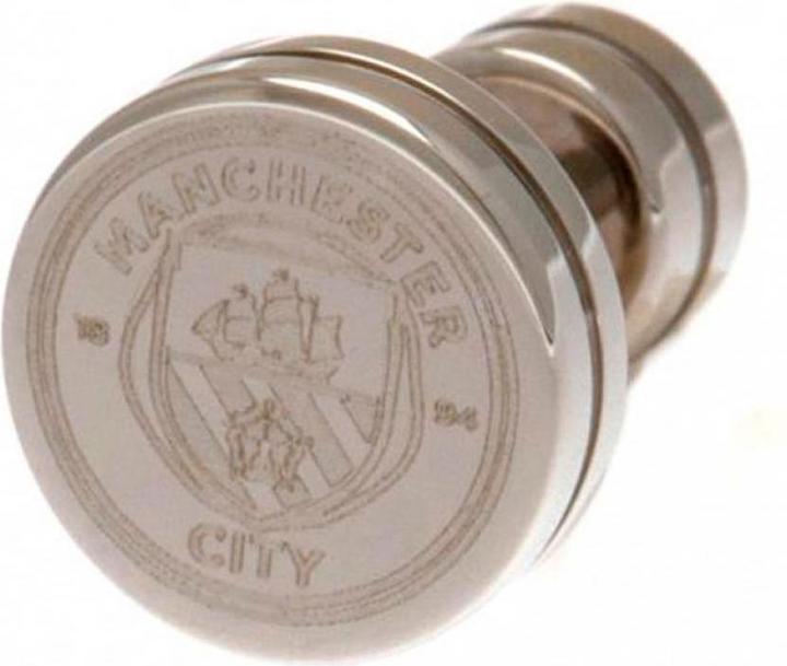 Actual product image Manchester City FC Stainless steel earring (100% stainless steel)