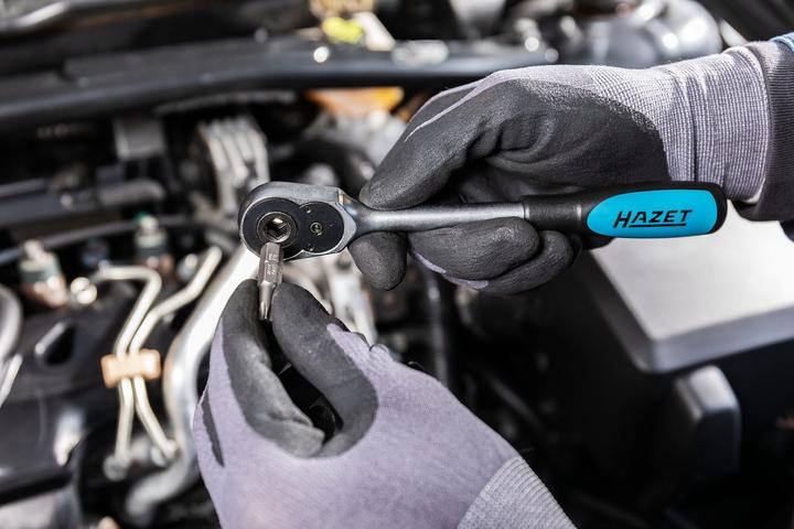 Image du produit HAZET Cliquet réversible pour embouts-tournevis (bits) 2264-1 ∙ Hexagone creux 8 mm (5/16 pouce) (5/16")
