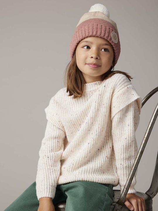 Produktbild Vertbaudet Mädchen Pullover aus meliertem Strick (146)