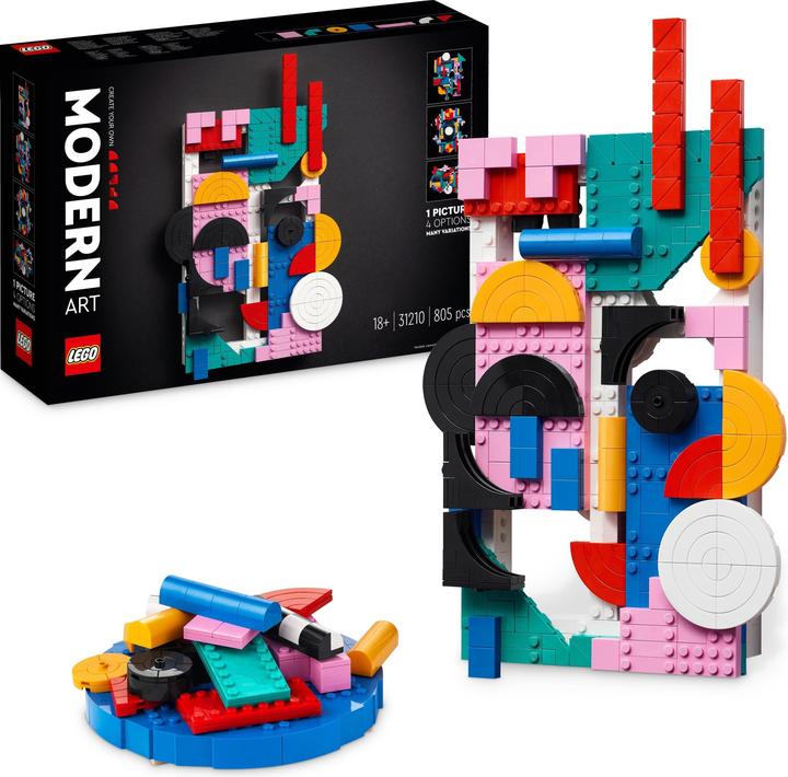 Actual product image LEGO 31210 Modern Art (31210, LEGO Art)