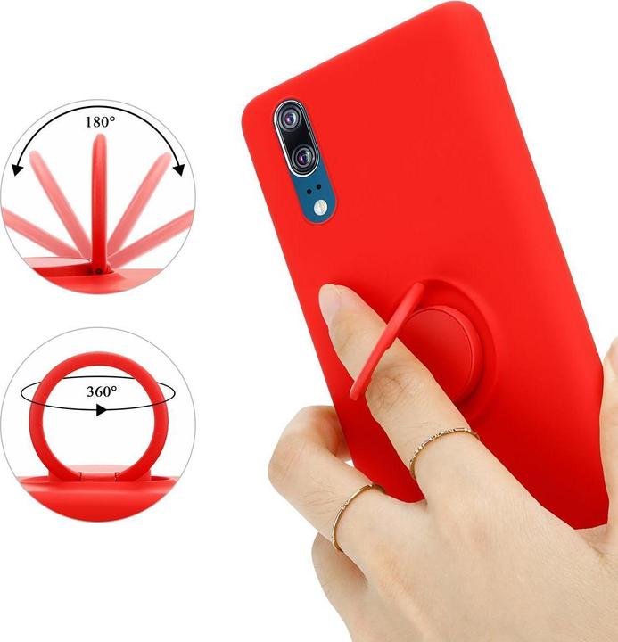 Produktbild Cadorabo TPU Liquid Ring Silicone Case Hülle (Cubot P20)