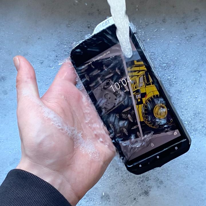 Actual product image Cat S61 (64 GB, Black / Silver, 5.20", Hybrid Dual SIM, 16 Mpx, 4G)