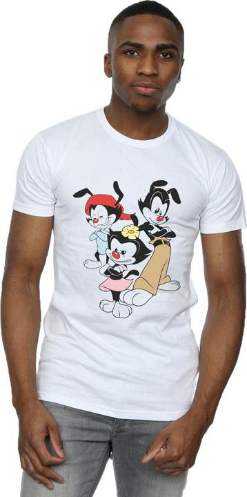 Actual product image Universal Textiles Mens Dot Wakko And Yakko T-Shirt (4XL)