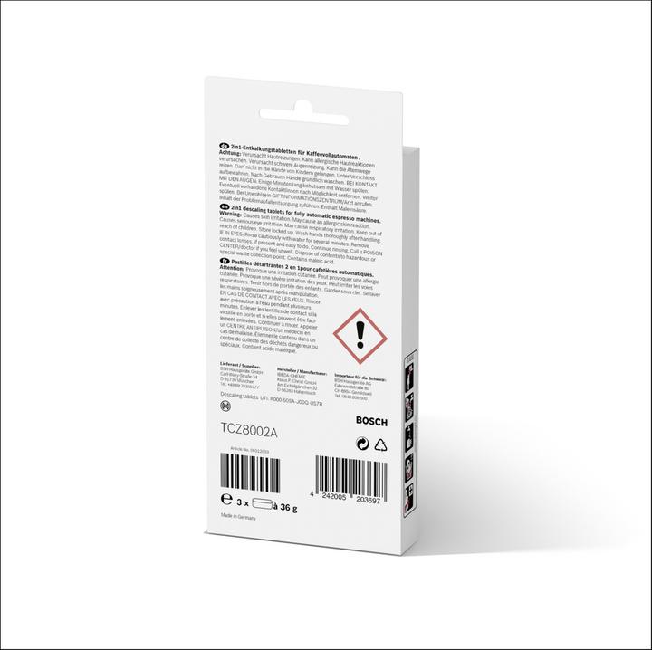 Actual product image Bosch Hausgeräte TCZ 8002 A