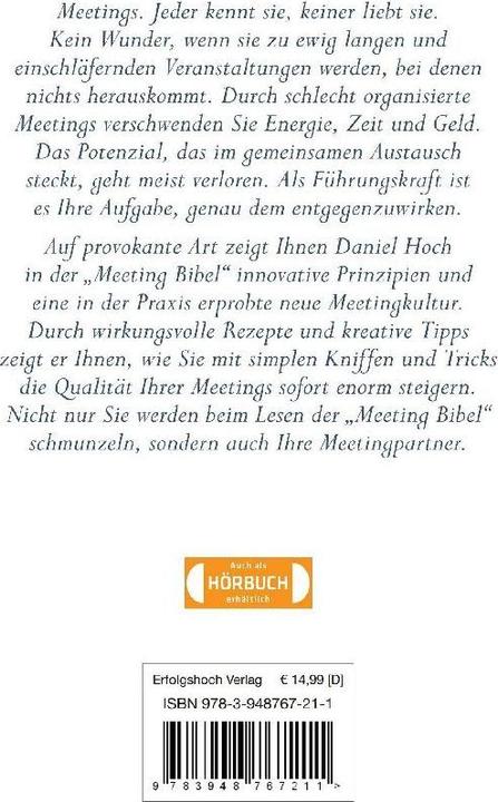 Produktbild Meeting Bibel (Daniel Hoch, 2020)