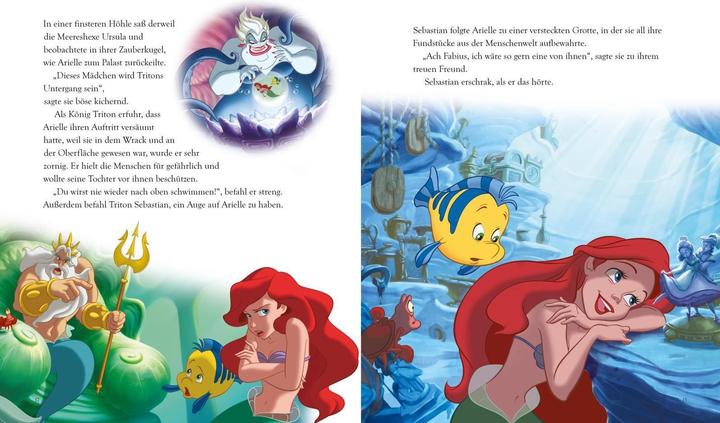 Produktbild Disney Silver-Edition: Das grosse Buch mit den besten Geschichten - Arielle (Deutsch, Walt Disney, 2023)