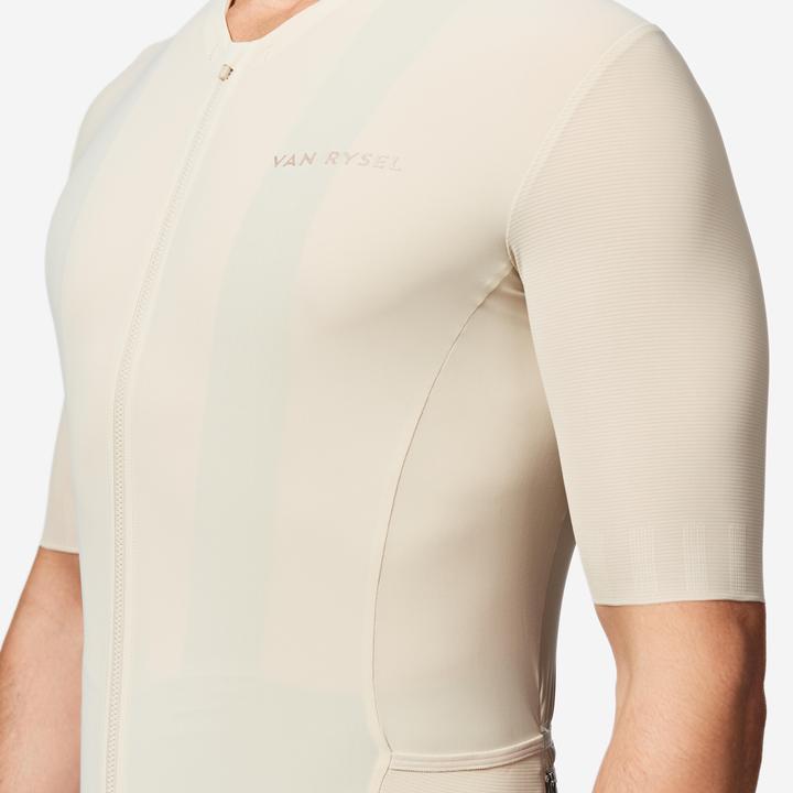 Actual product image Van rysel Radtrikot kurzarm Sommer Rennrad EDR Ultra beige (S)