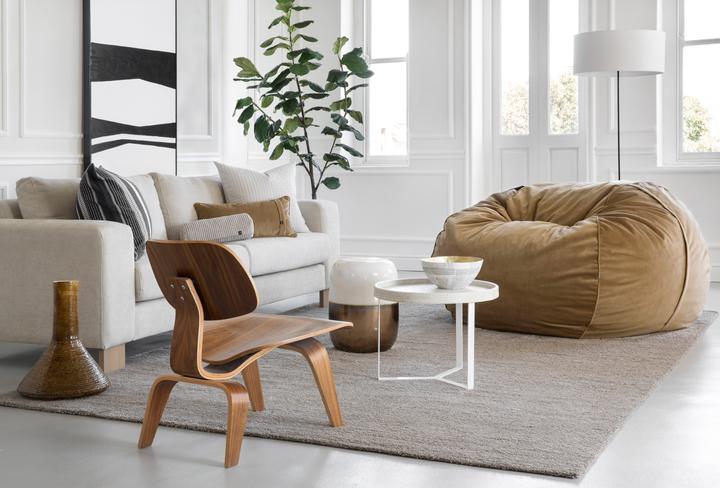 Actual product image vetsak Beanbag Velvet