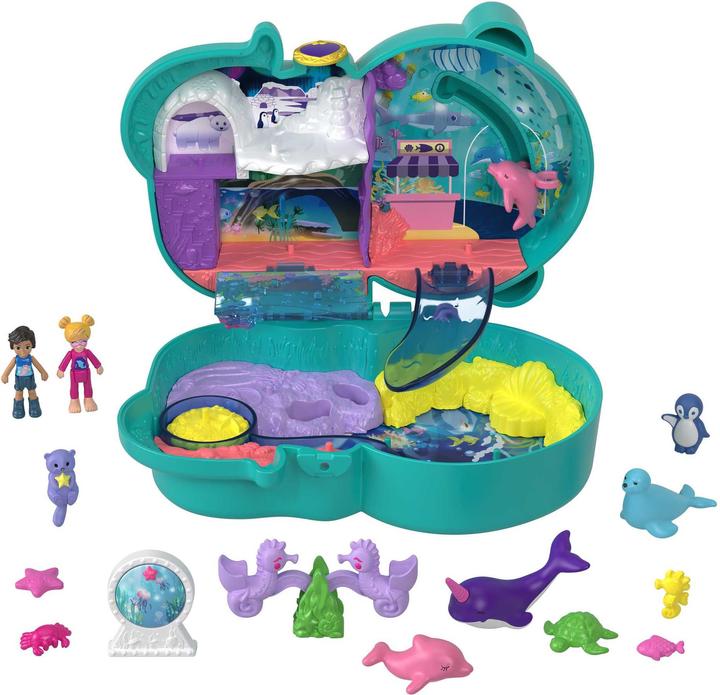 Actual product image Polly Pocket Otter Aquarium Compact