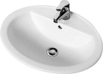 Villeroy & Boch V&B 7G28 Saval nedf.vask 53 - Hvid, til boltophaeng w/hanehul (440 mm, 535 mm)