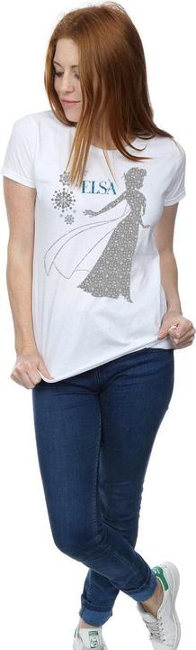 Image du produit Disney - T-shirt FROZEN ELSA CHRISTMAS SILHOUETTE - Femme (L)