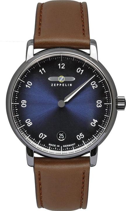 Iron Annie Sehen Sie sich die Quarzuhr Zeppelin New Captain's Line 8643-3 an (Analoguhr, 36 mm)