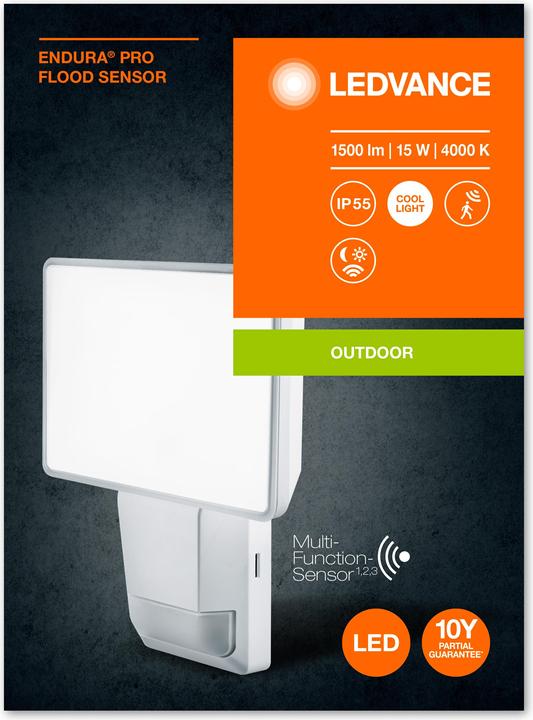 Immagine prodotto Ledvance Endura Pro Flood Sensor (1500 lm, IP55)