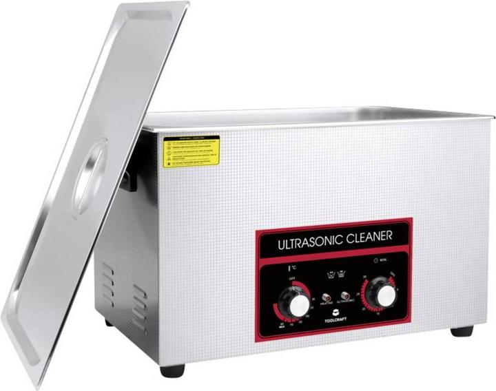 Actual product image Toolcraft USC-3000 Ultraschallreiniger Bürobedarf, Schmuck, Werkstatt 600 W 30 l (40 kHz, 30000 ml)