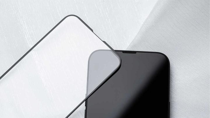 Produktbild Moshi AirFoil Pro for iPhone 13 Pro Max - Black (Clear/Glossy) (1 Stück, Apple iPhone 13 Pro Max)