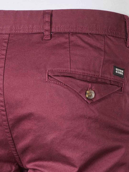 Produktbild Scotch & Soda Mott Chino Super Slim Fit Bordeaux (W31/L32)