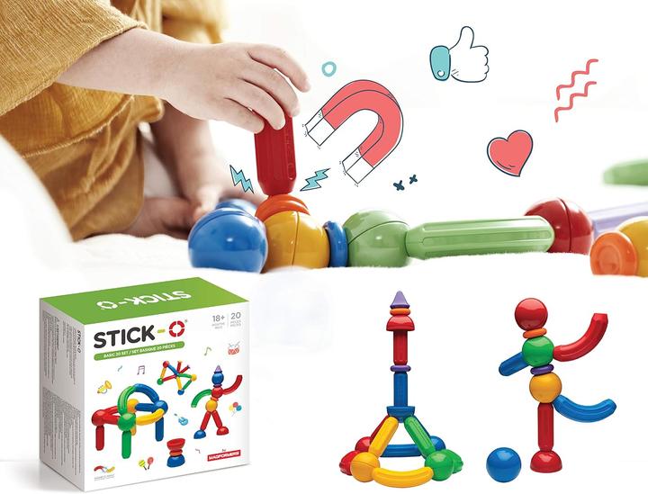 Actual product image Stick-O Basic set, 20dlg.