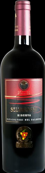 Actual product image Cantine Due Palme Cellino San Marco Salice Salentino Riserva Selvarossa DOC (1 x 150 cl, 2017)