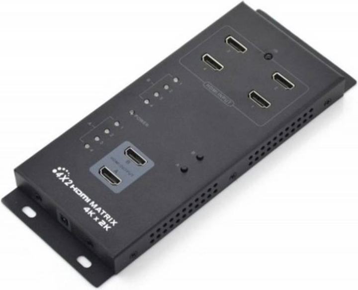 Techly HDMI Matrix IN OUT 4K UHD 3D