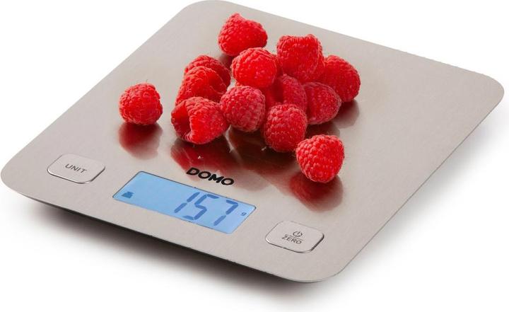 Image du produit Domo DO9239W. Type : Balance de cuisine électronique, Capacité de poids maximale : 5 kg, Précision : 1