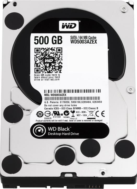 Produktbild WD Black (0.50 TB, 3.5", CMR)
