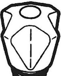 Image du produit Broen Vent.Overd.Blå-rød - m.handy Keramisk Topst.