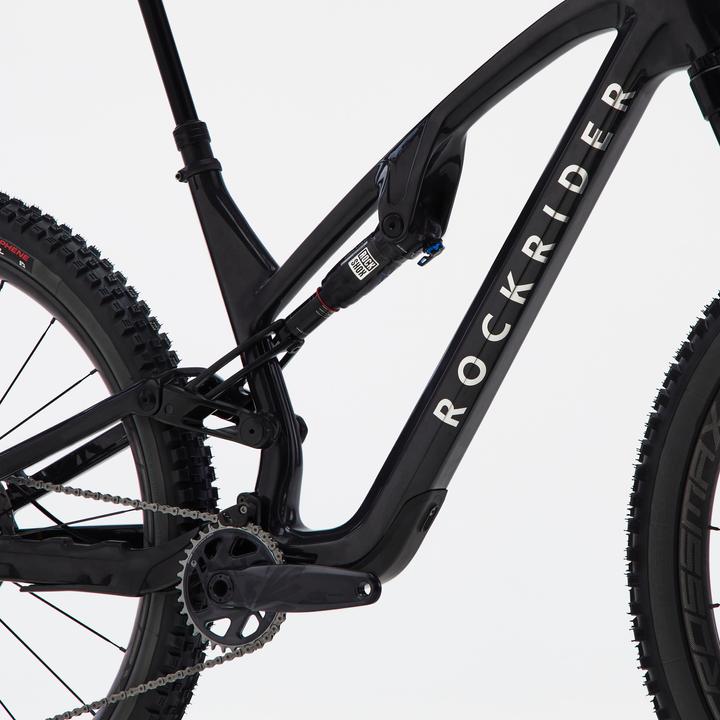 Actual product image Rockrider Mountainbike Feel 900 S All Mountain Team Edition Carbon 29 Zoll Schwarz